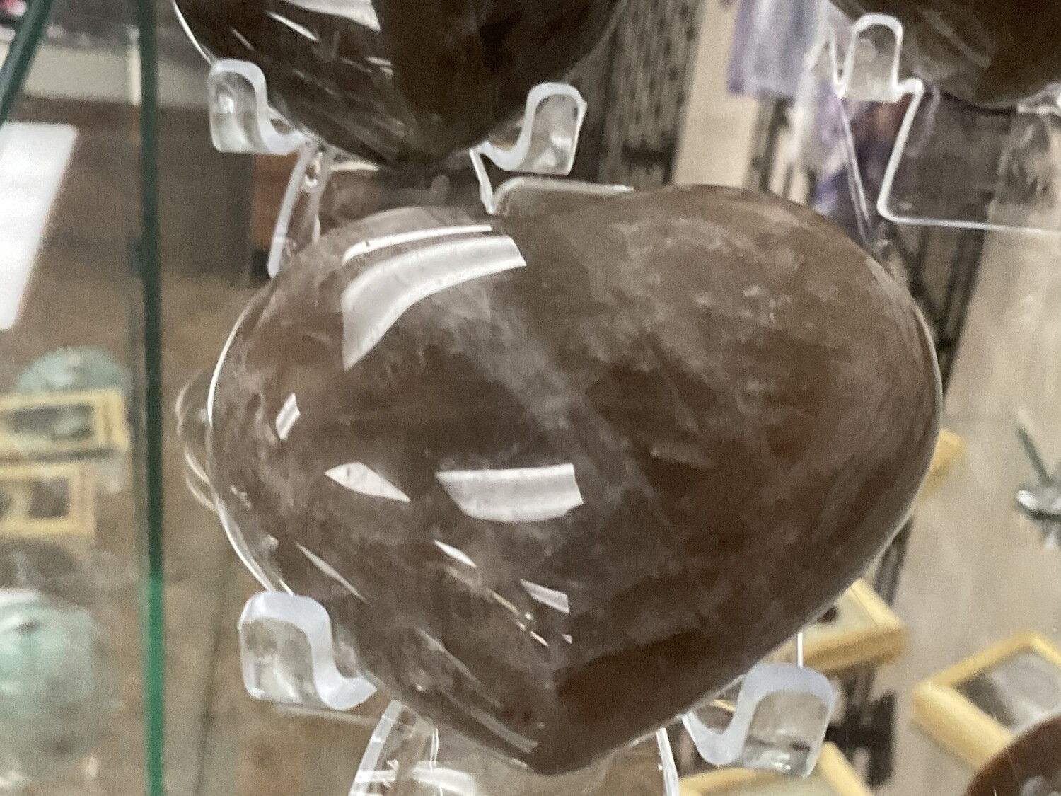 Smokey Quartz Heart 