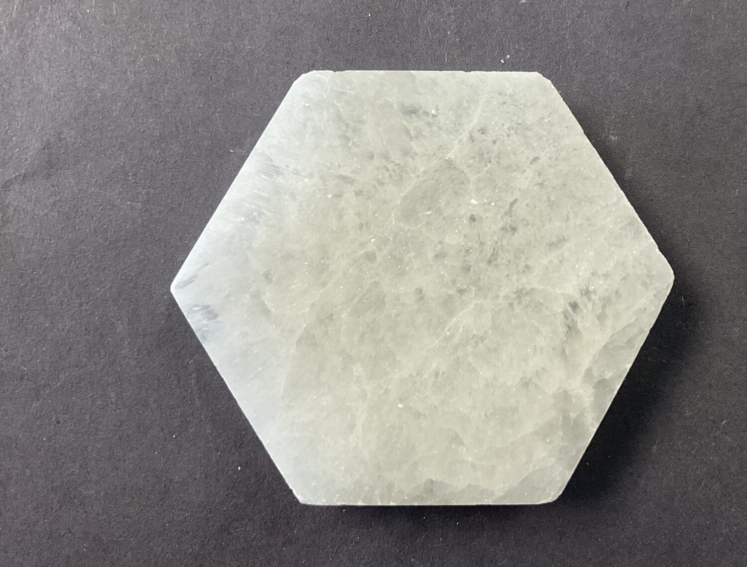 Selenite Charging Plate Hexagon 