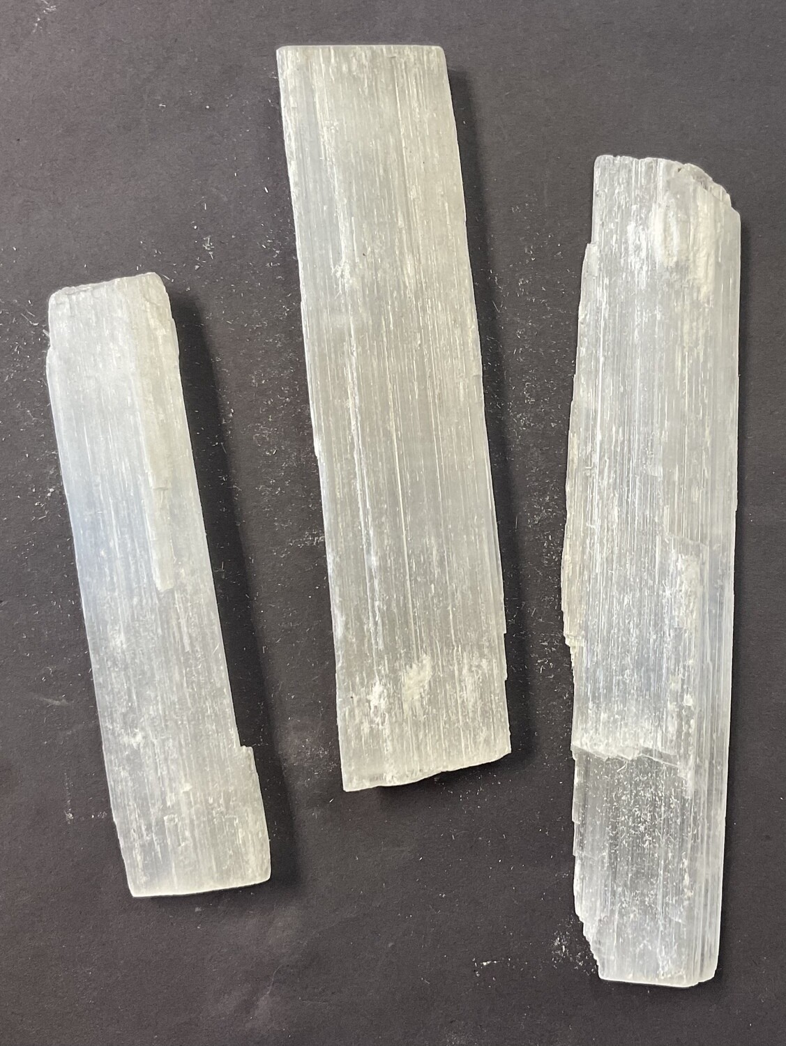 Selenite Rulers 