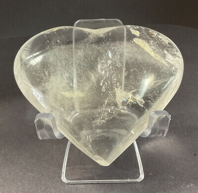 Clear Quartz Hearts 80g