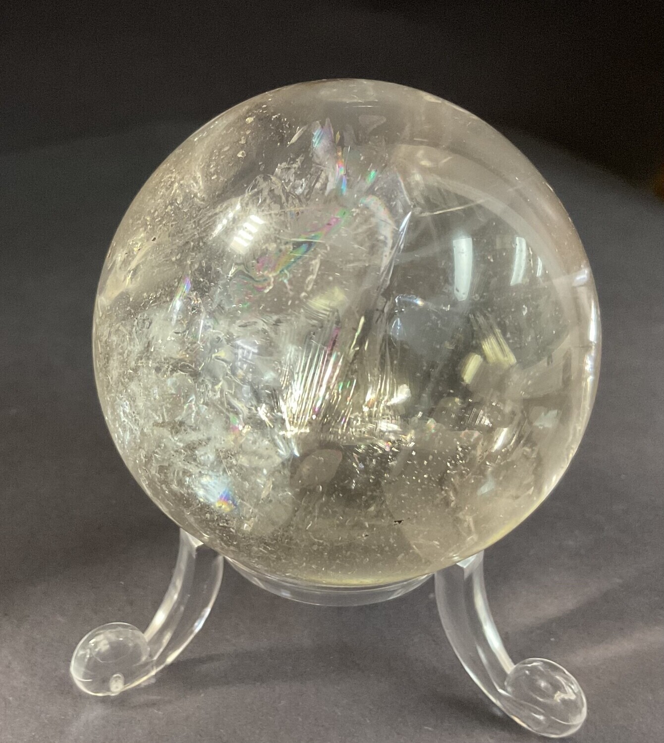 Clear Quartz Spheres S3