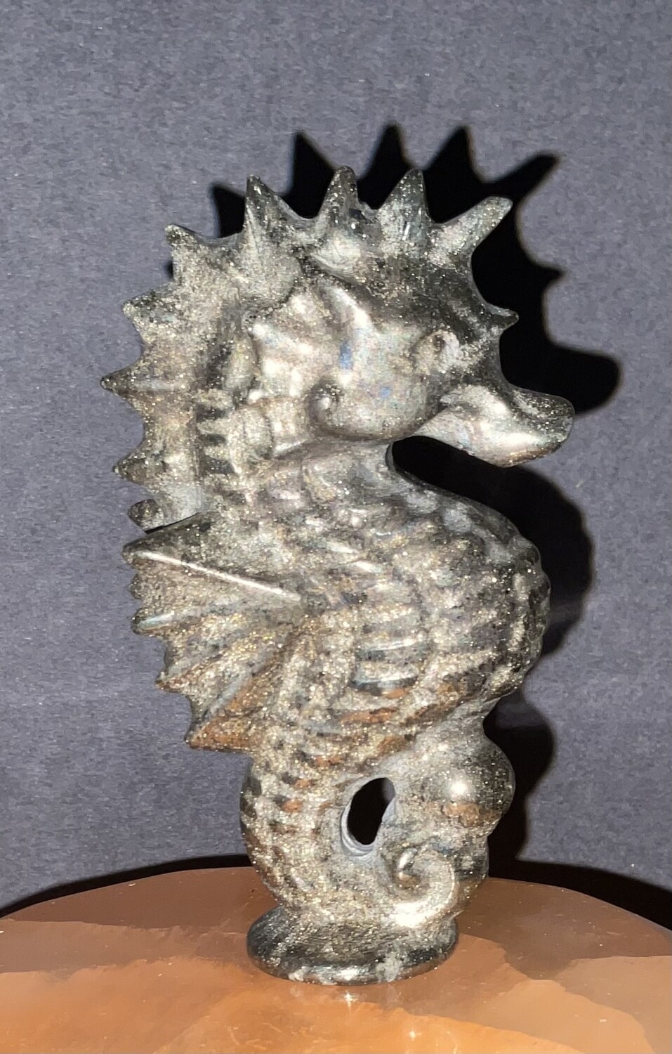 Pyrite Seahorse