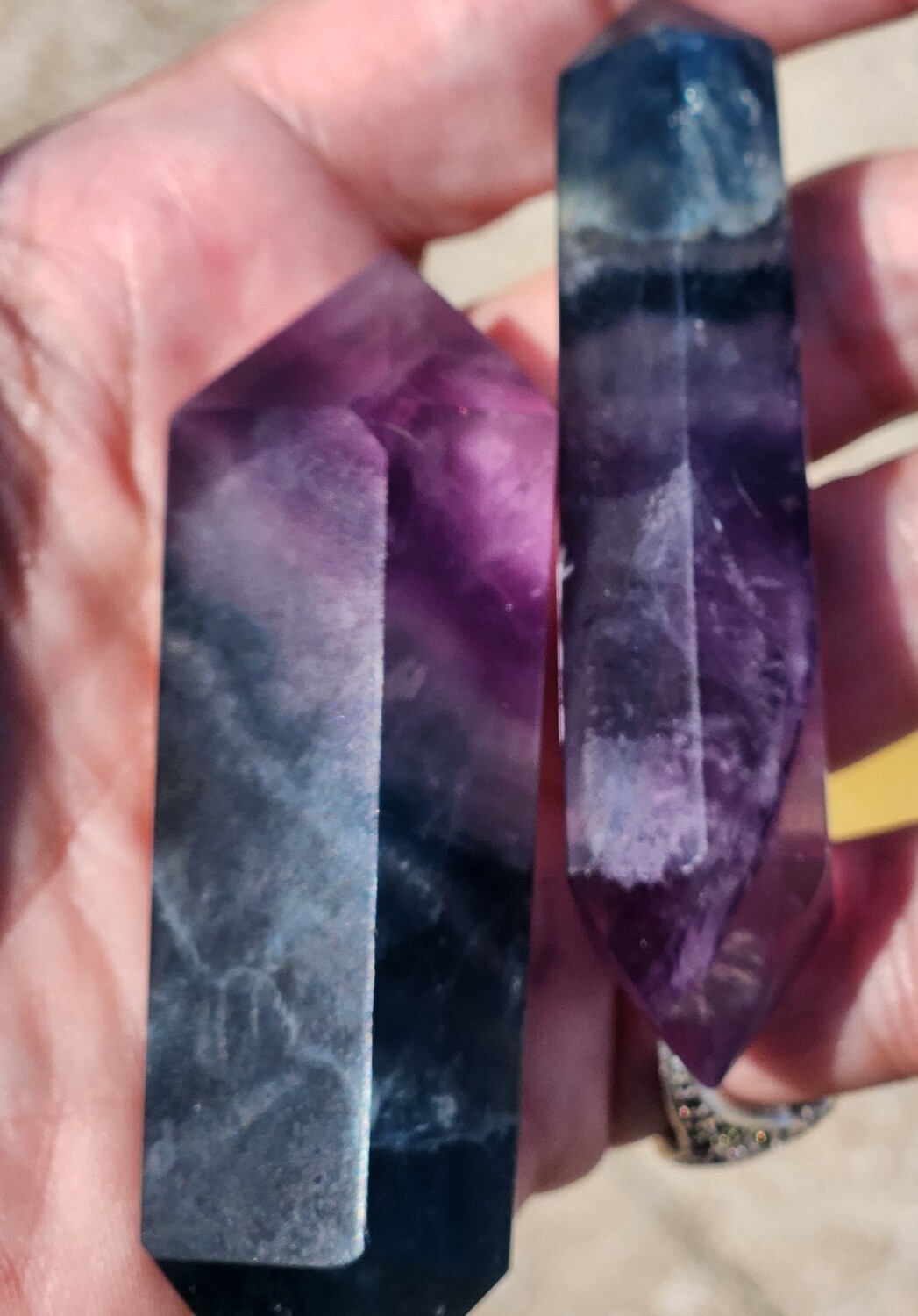 Fluorite Blue Purple  DT  
