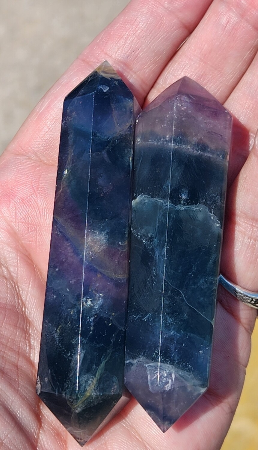 Fluorite Blue Purple  DT  