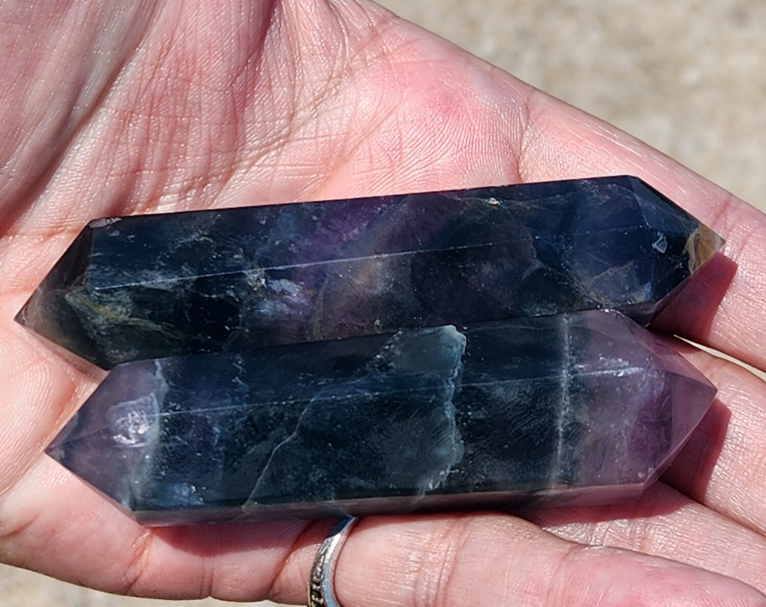 Fluorite Blue Purple  DT  