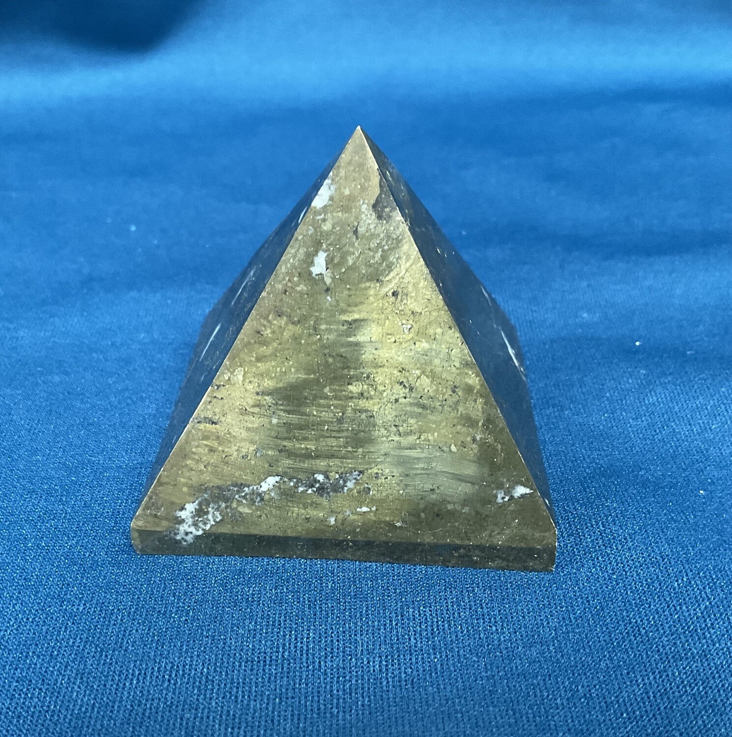 Pyrite Pyramid 47mm