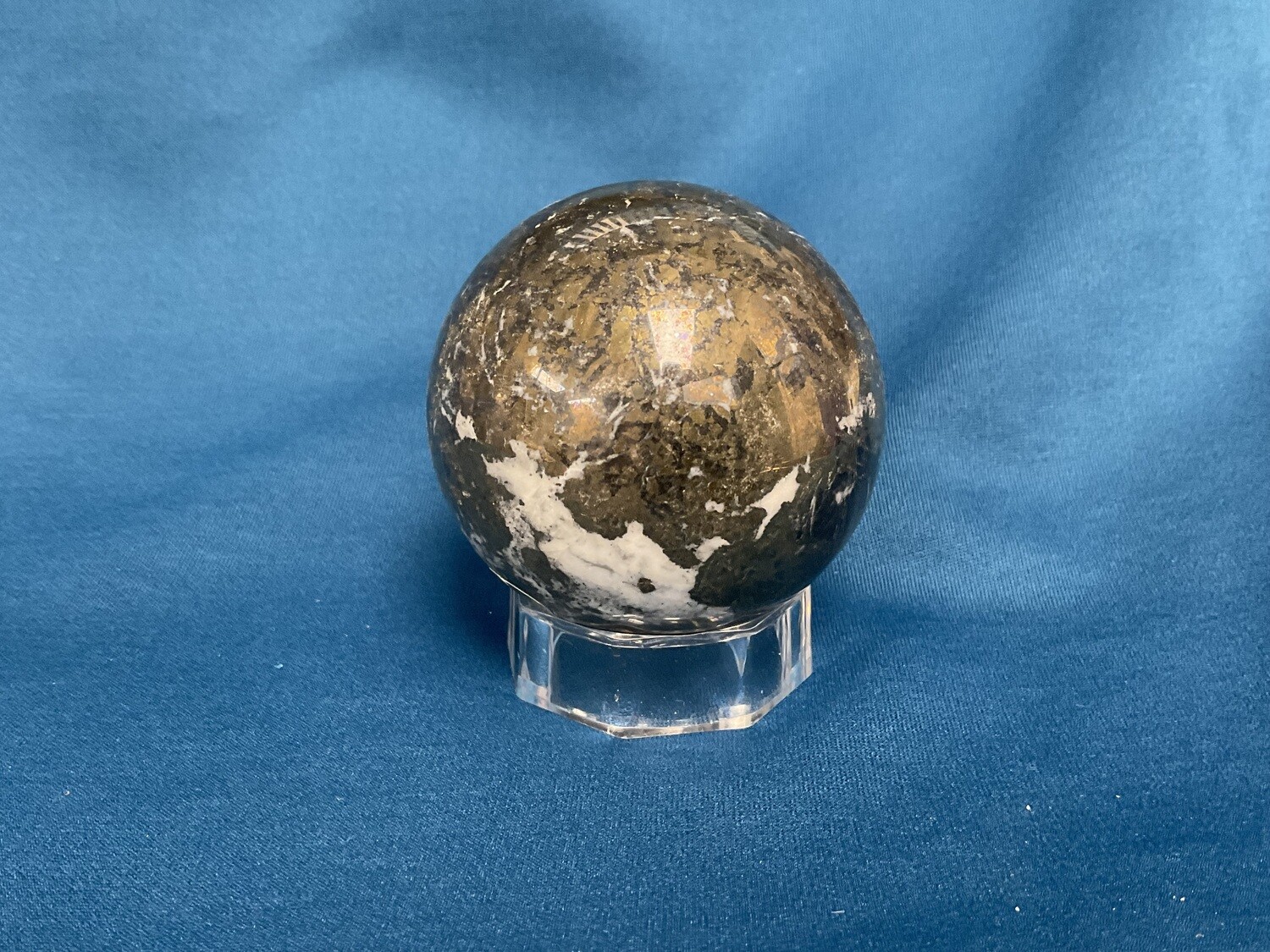Pyrite Sphere 65 mm