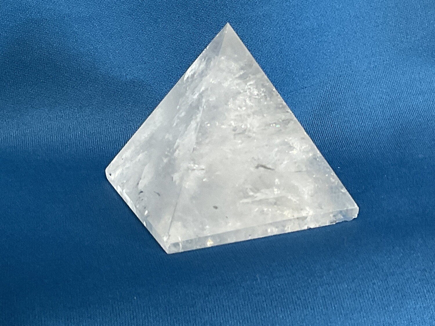 Clear Quartz Pyramid L