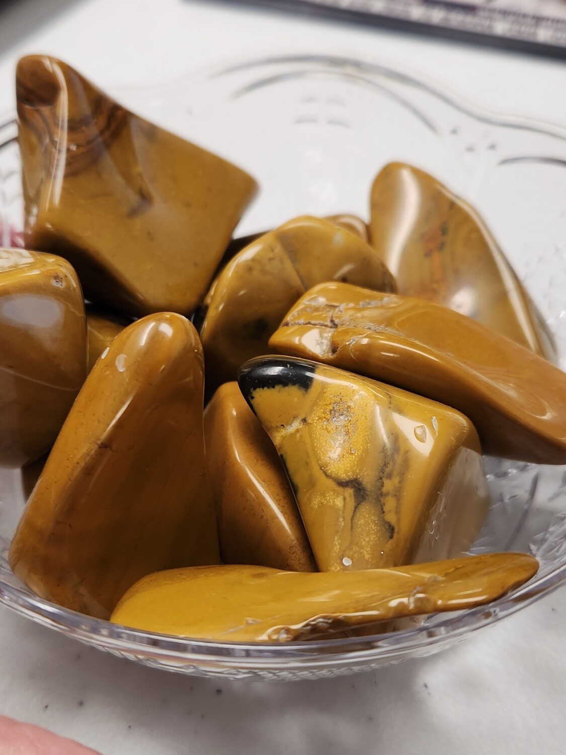 Yellow Jasper Tumbles