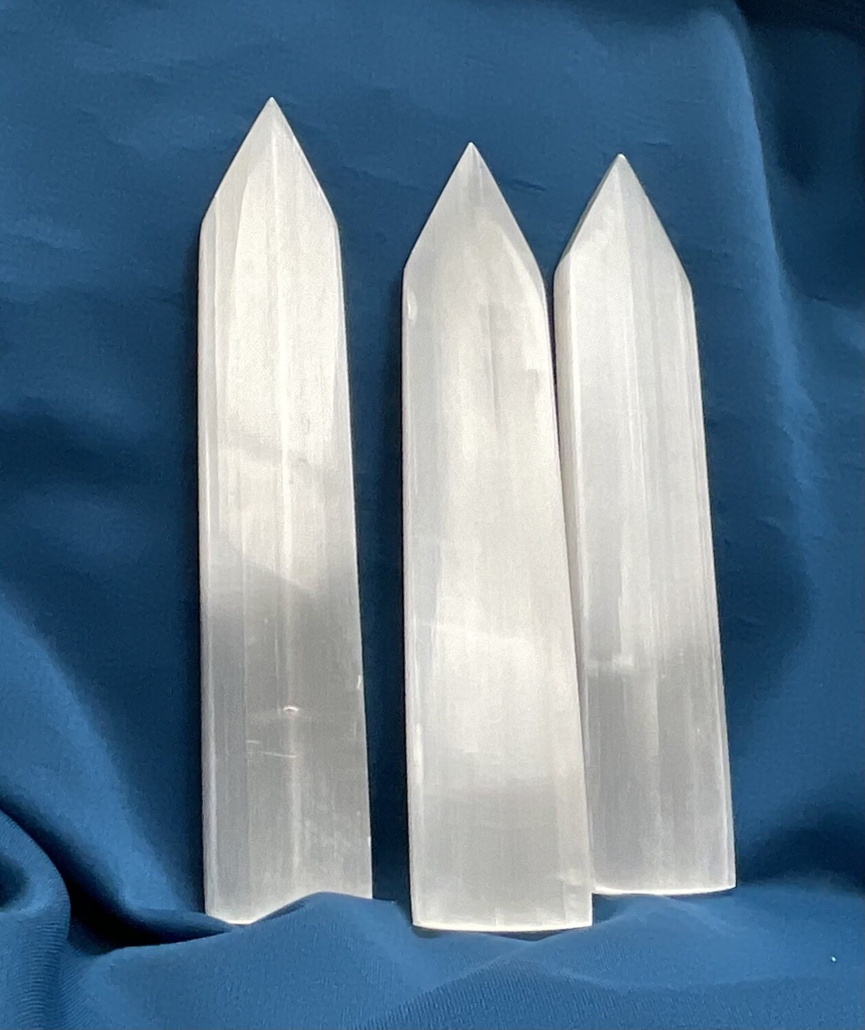Selenite Point Charging Plate