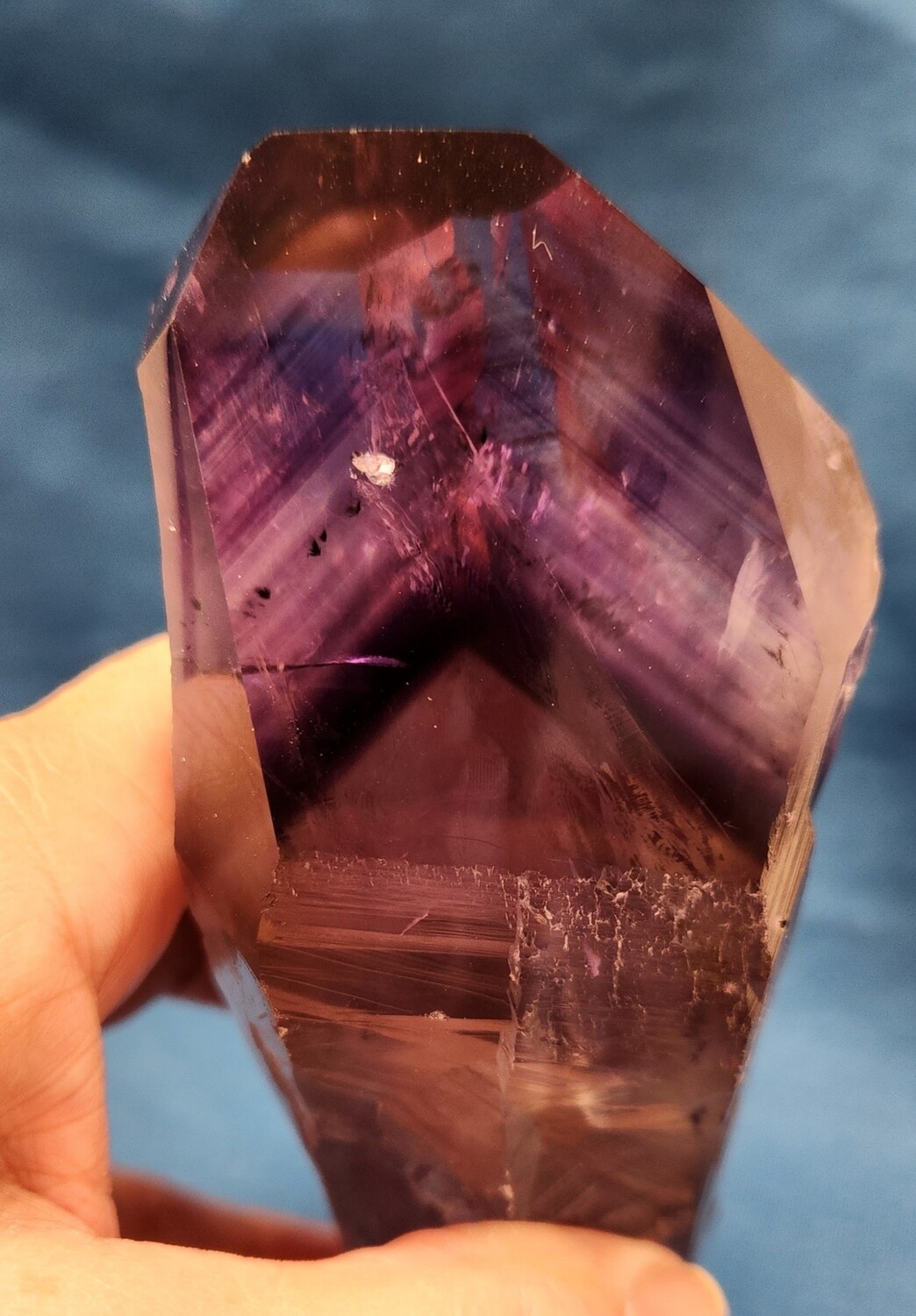 Amethyst Phantom Root L- red dot