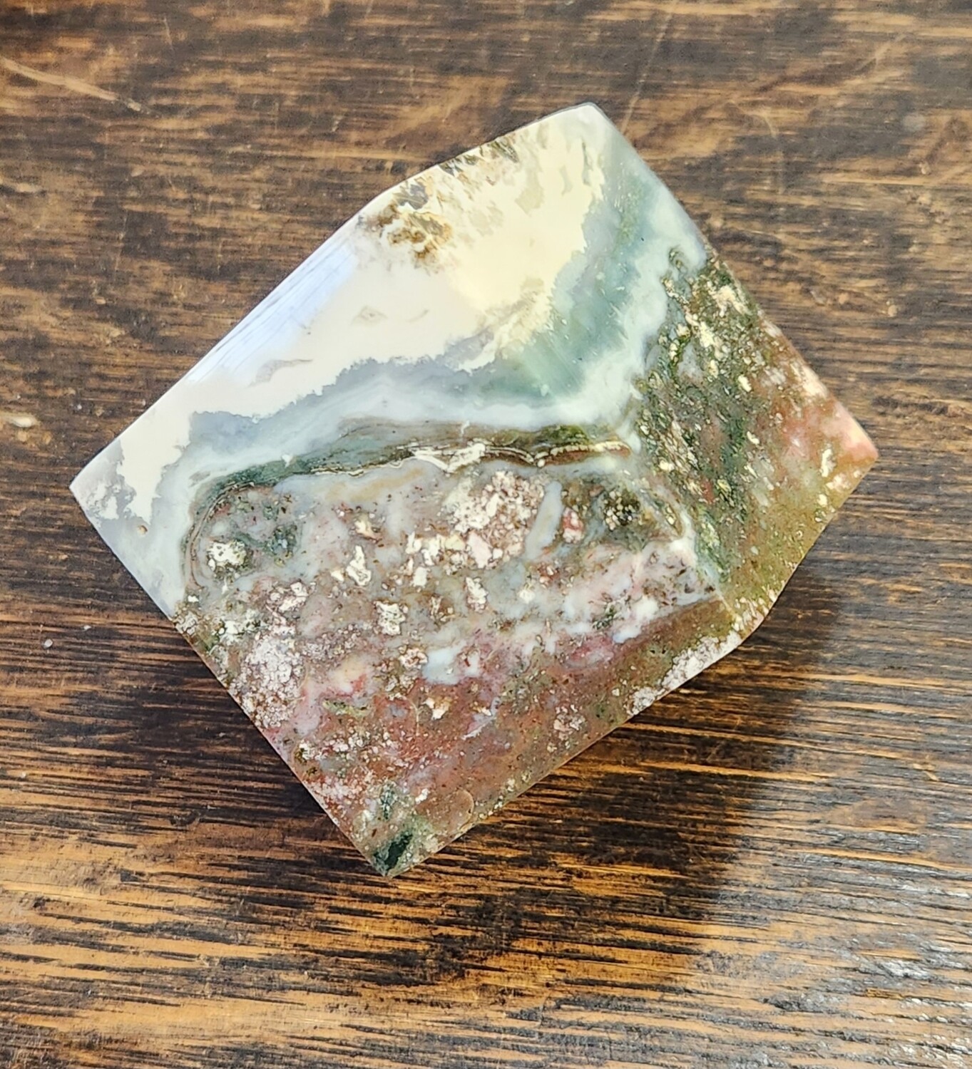 Ocean Jasper II Cube
