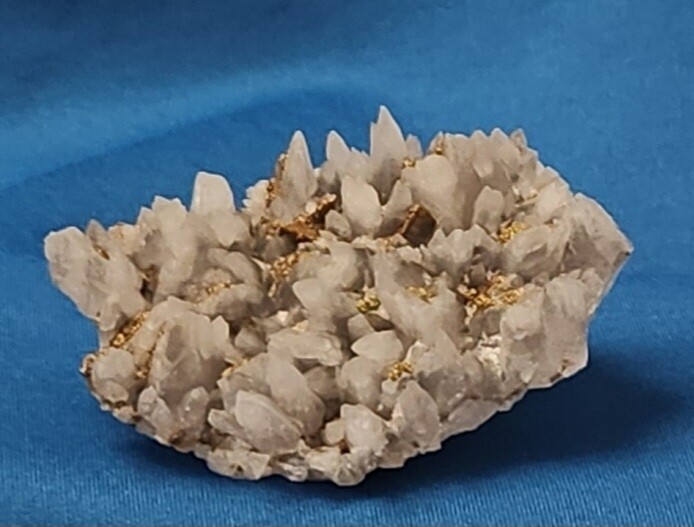 Calcite W Chalcopyrite-Mexico AA