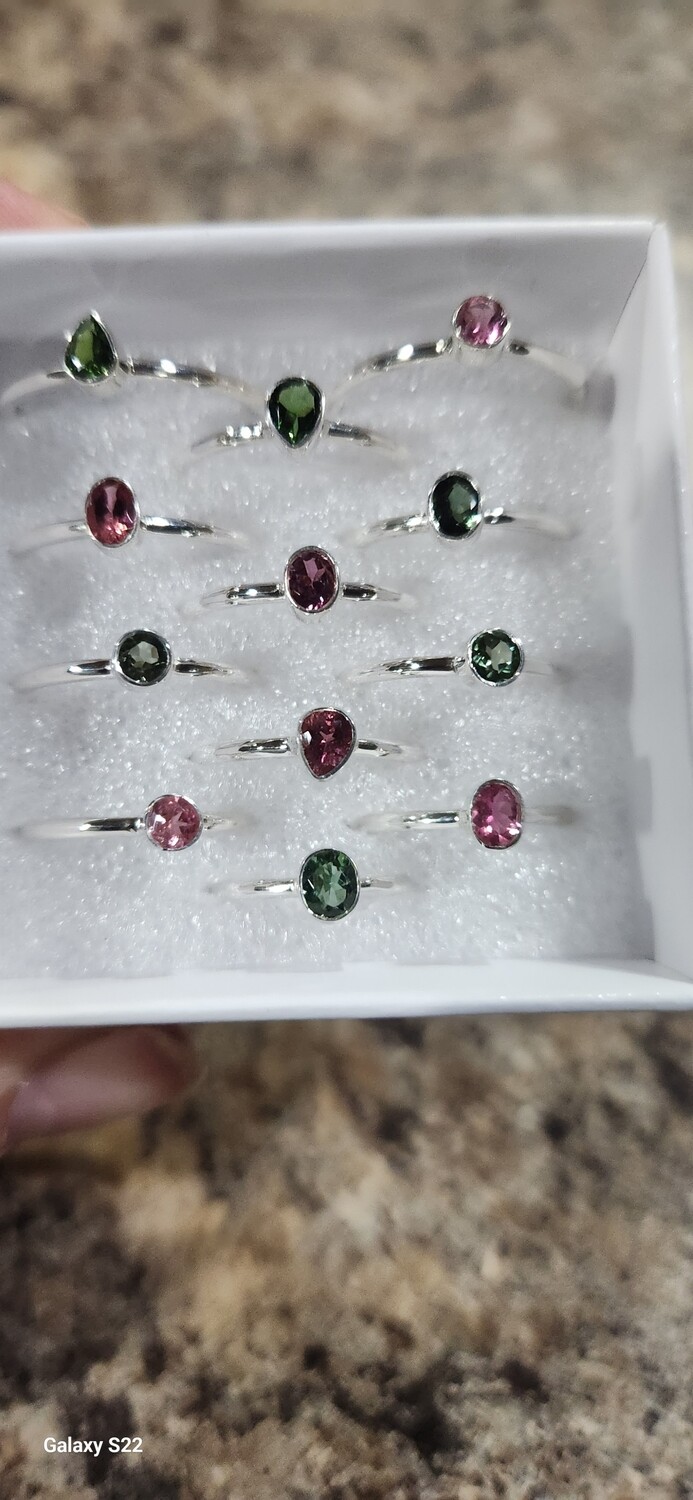 Tourmaline Sterling Silver