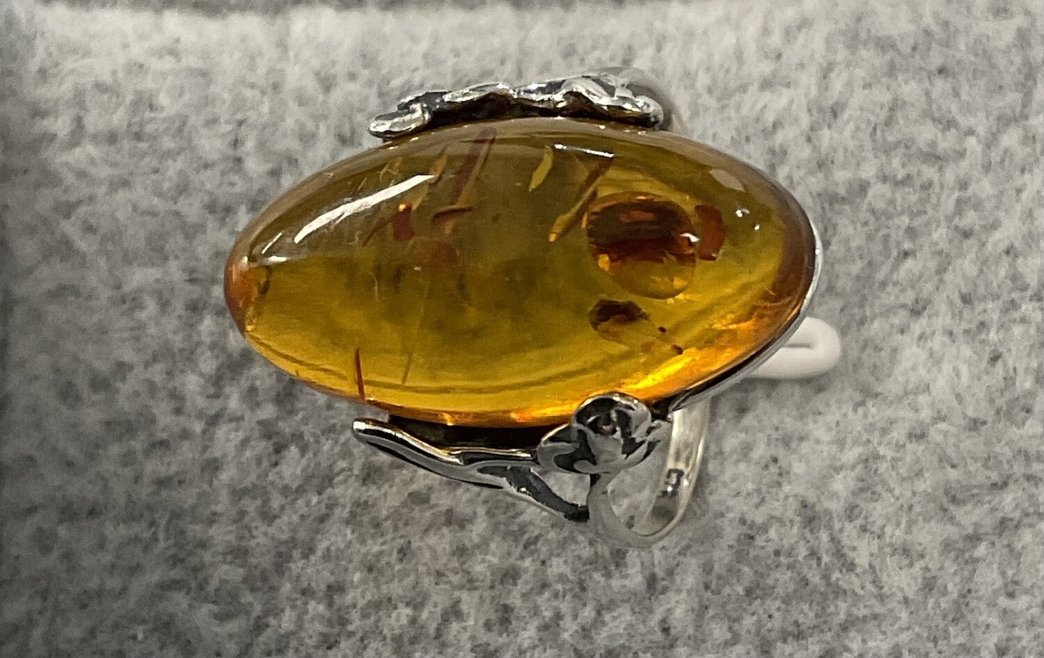 Cognac Amber Flower R 5