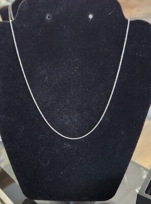 18&quot; Sterling Silver Chain