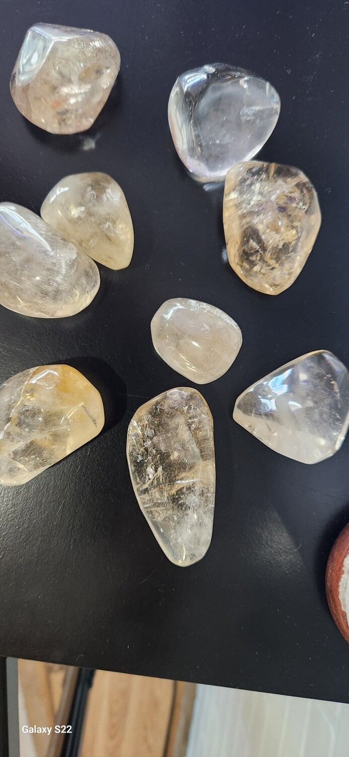 Citrine large Tumbles AA