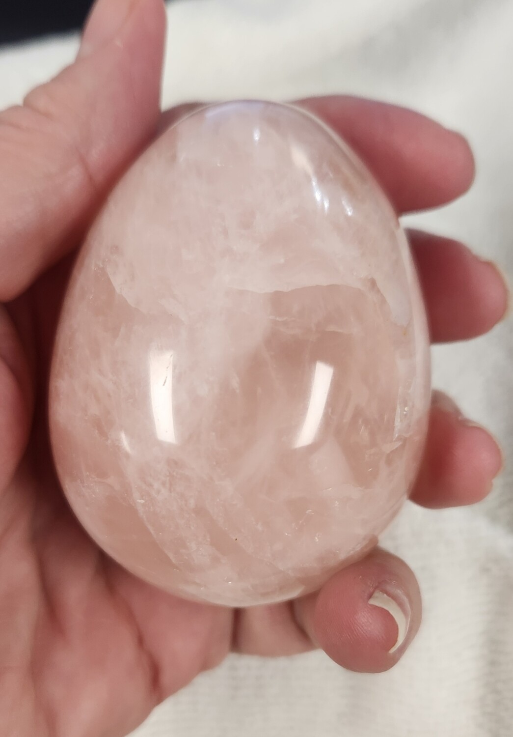 Rose Quartz Egg