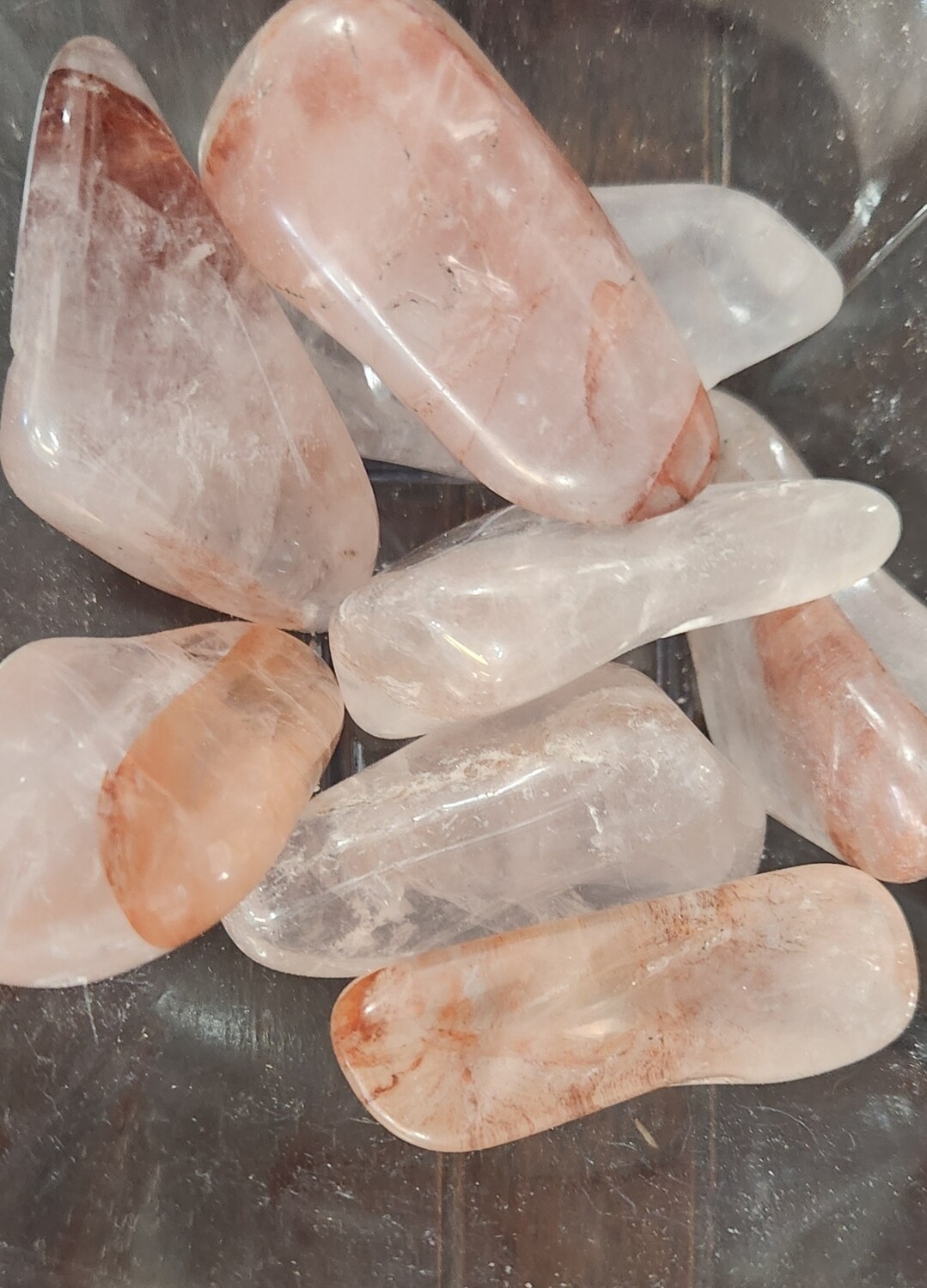 Fire Quartz Tumbles
