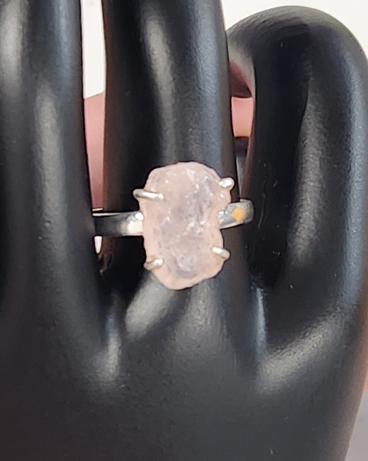 Rose Quartz Sterling Silver 8