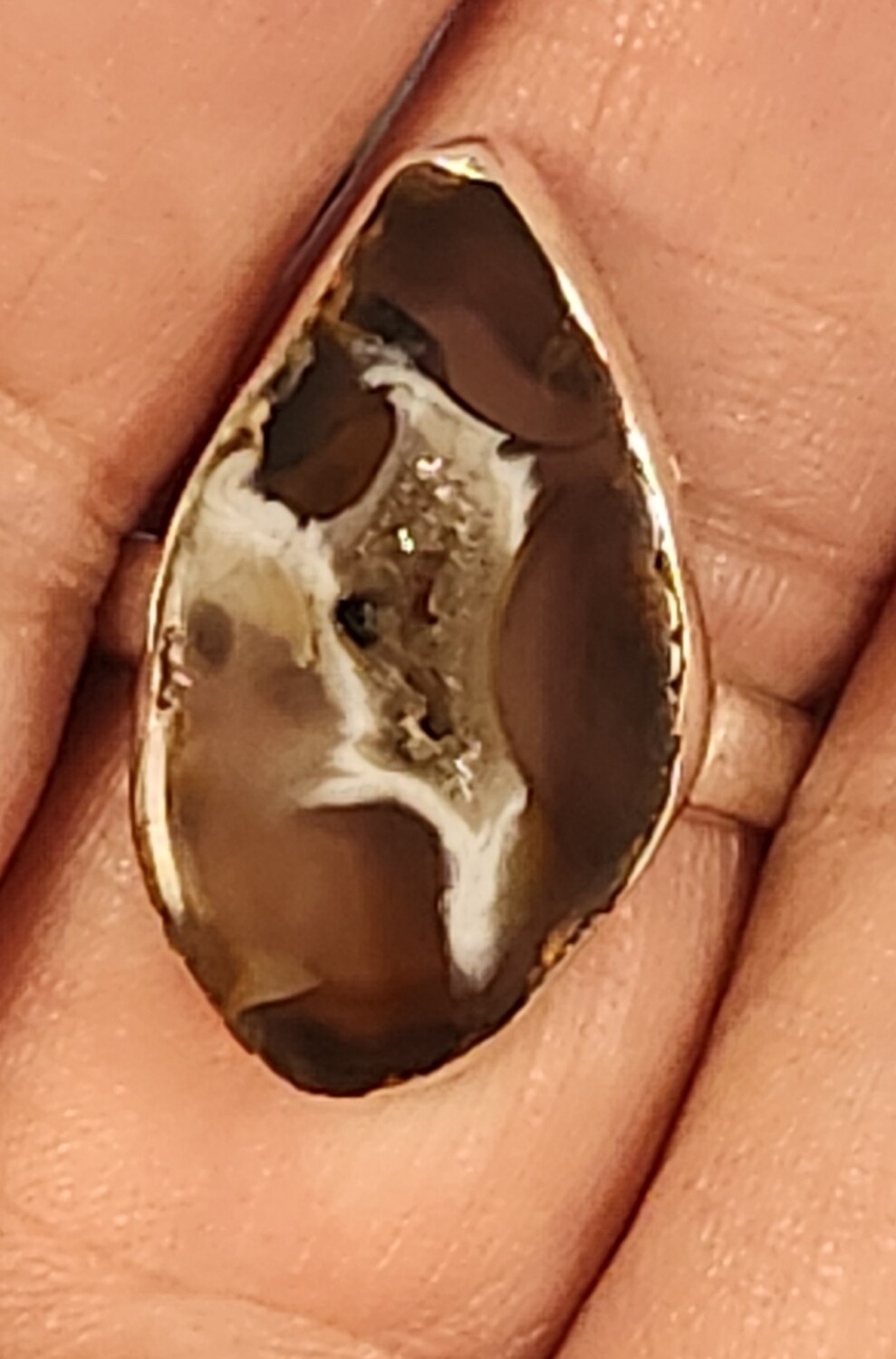 Geode Druzy Ring 9