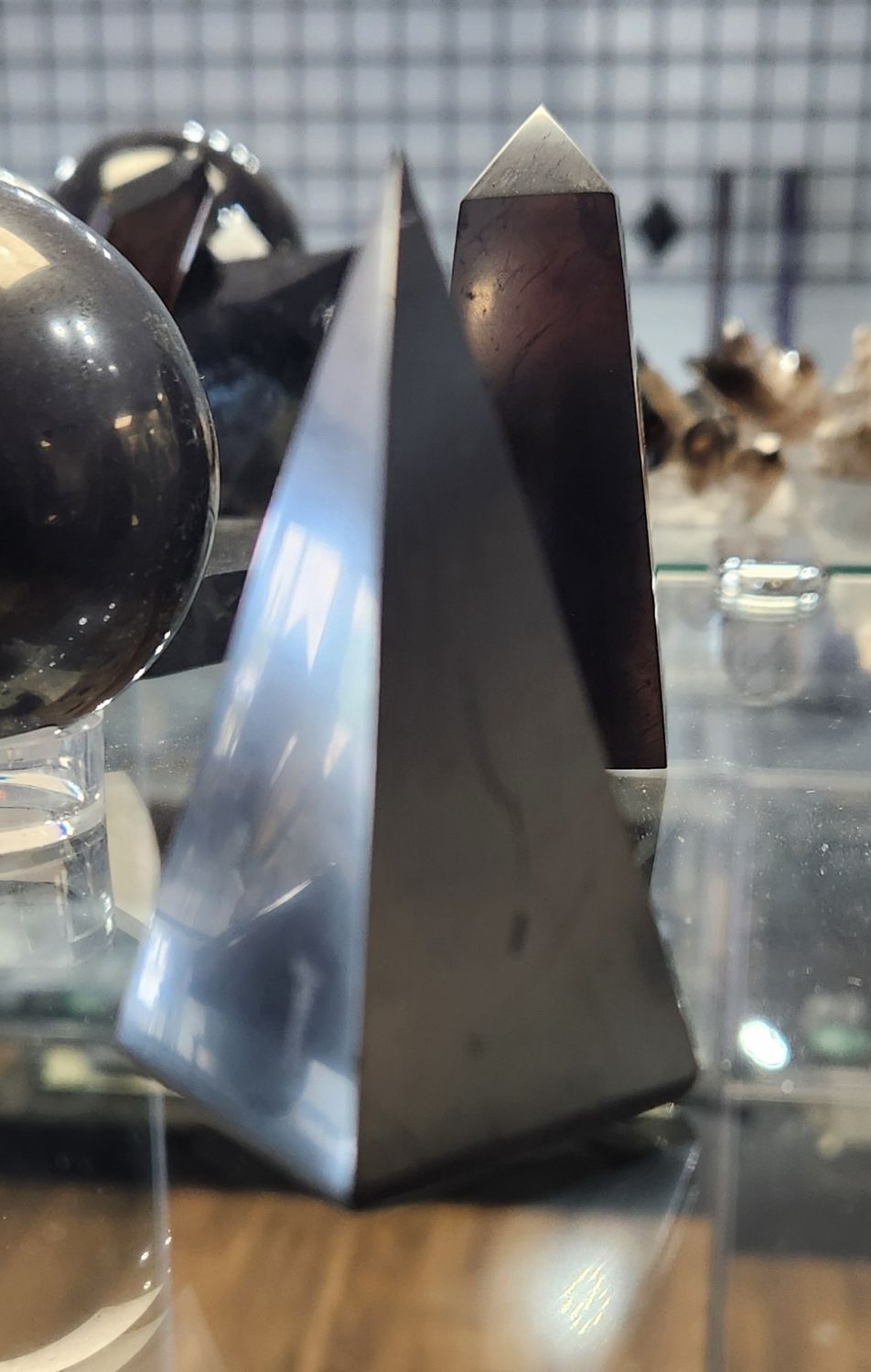 Shungite Tetrahedron
