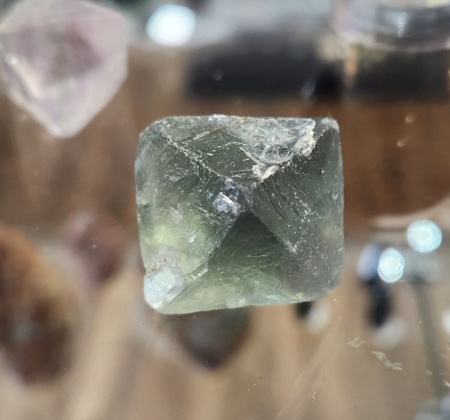 Rainbow Fluorite Octahedron Cubes 