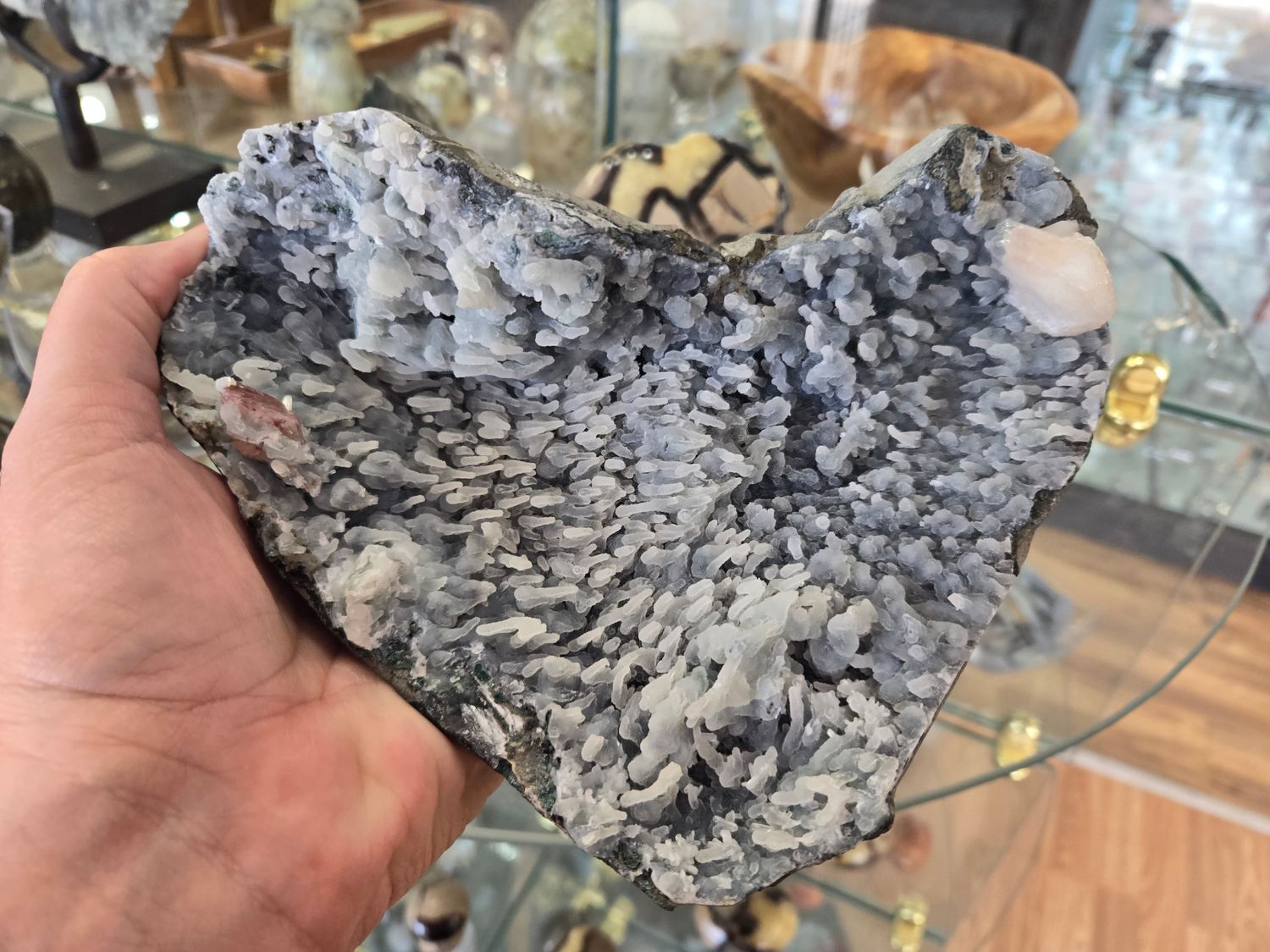 Apophyllite-Stilbite / Calcite / Chalcedony