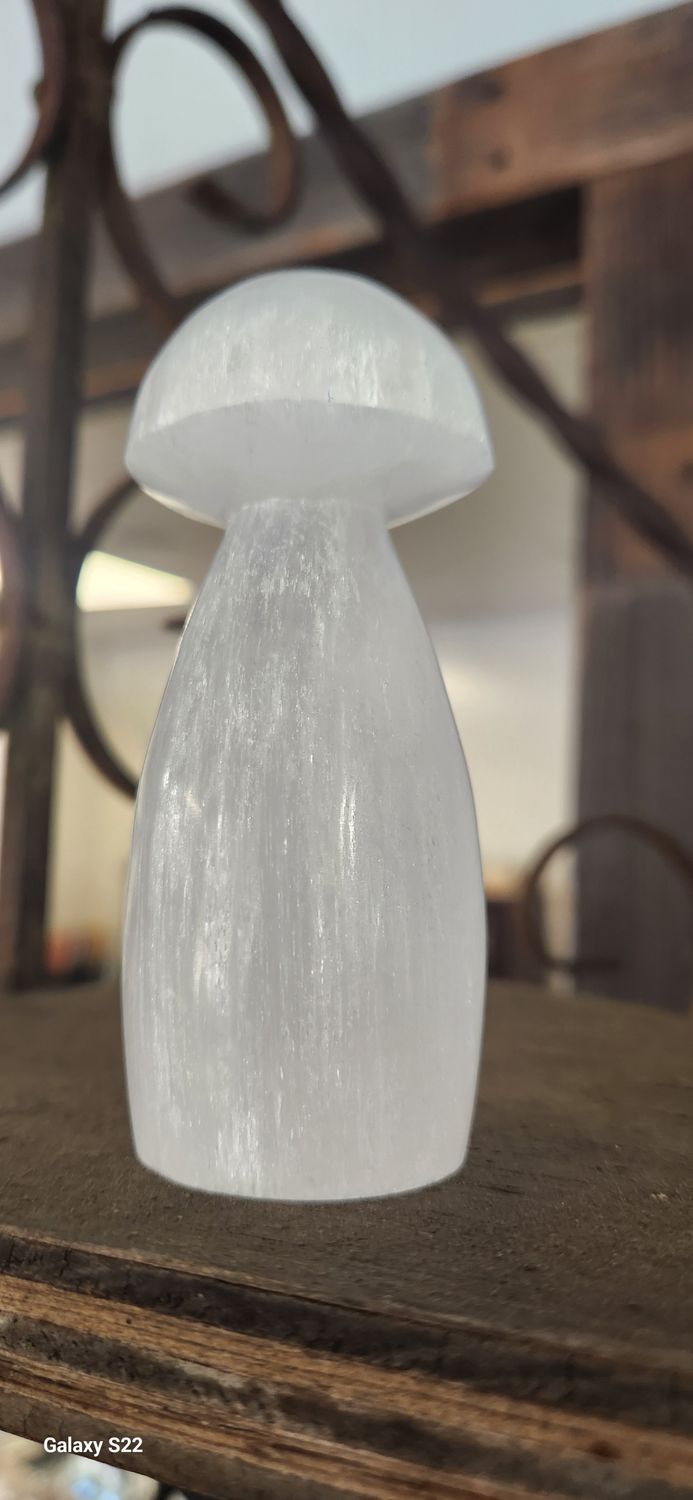 Satin Spar Mushrooms 