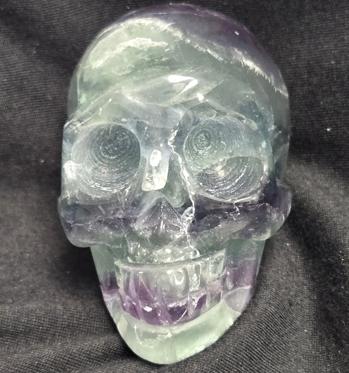 Fluorite Skull III