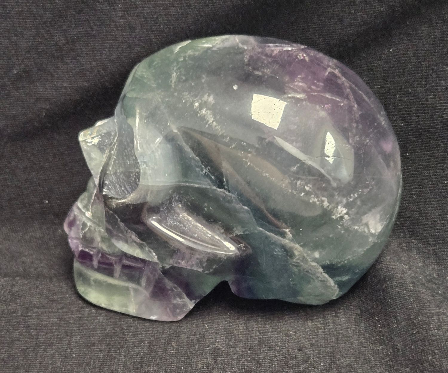 Fluorite Skull III