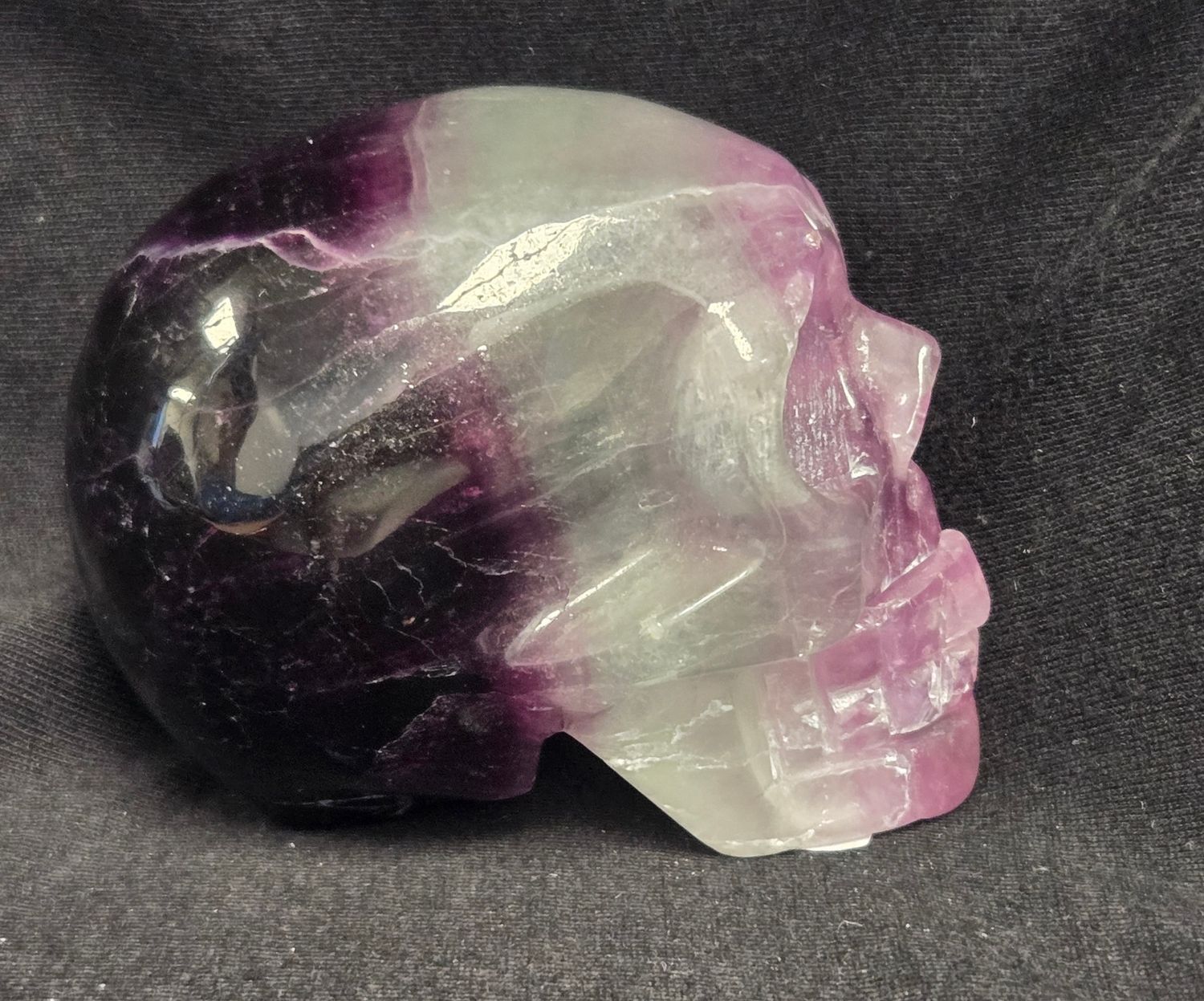 Fluorite Skull II