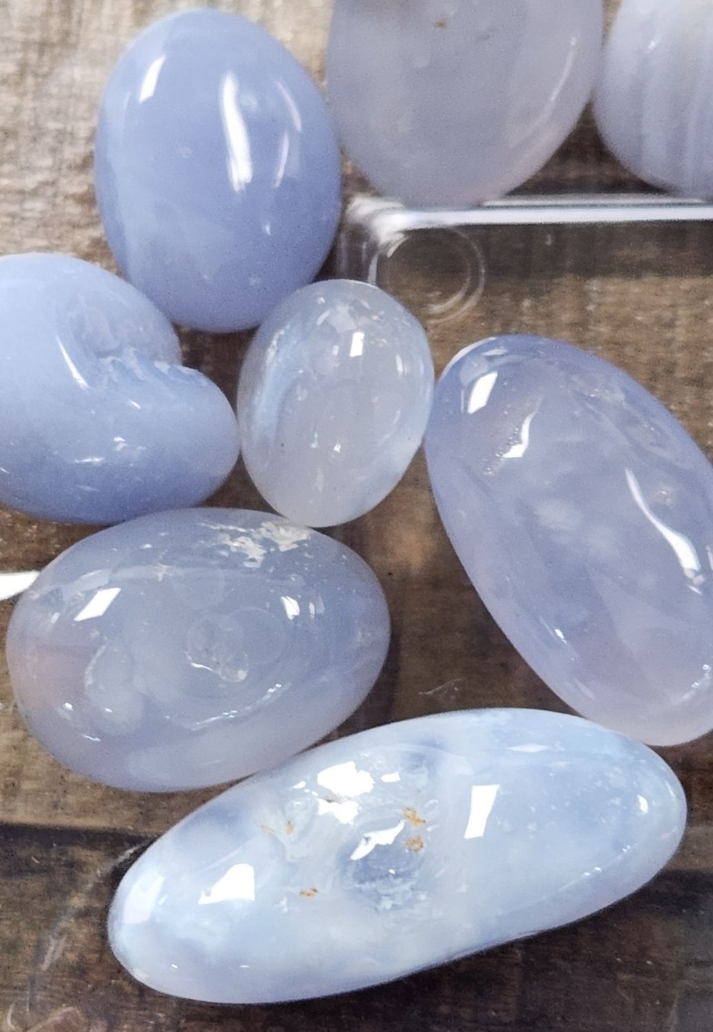 Blue Lace Agate Tumbles