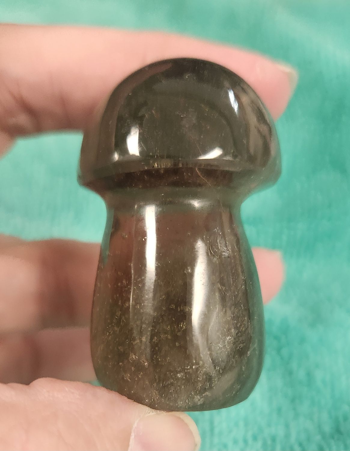 Smokey Quartz Mushrooms II