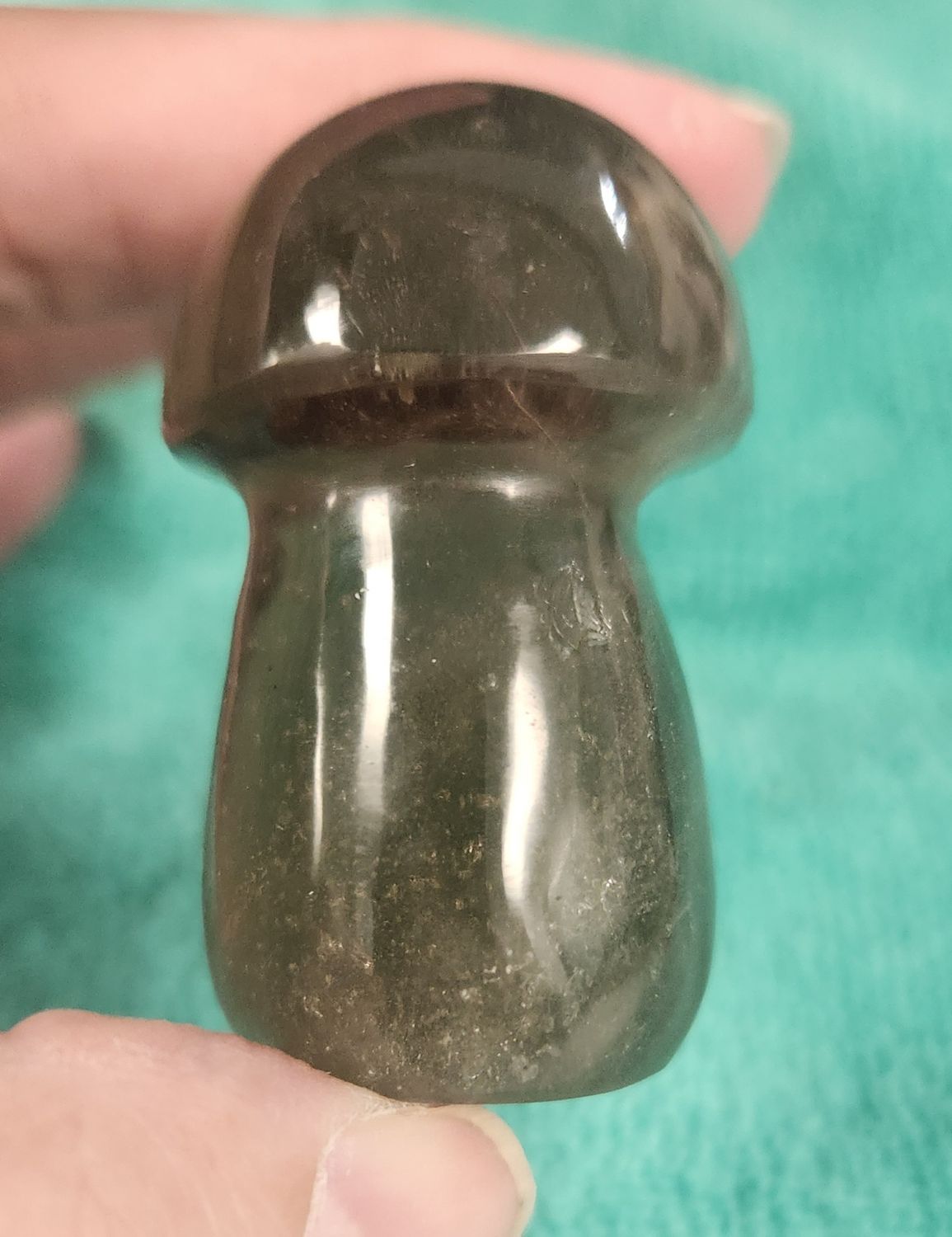 Smokey Quartz Mushrooms II