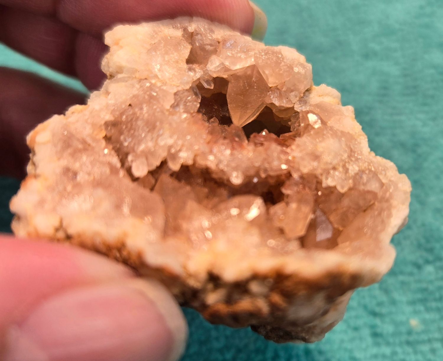 Pink Amethyst Geodes III