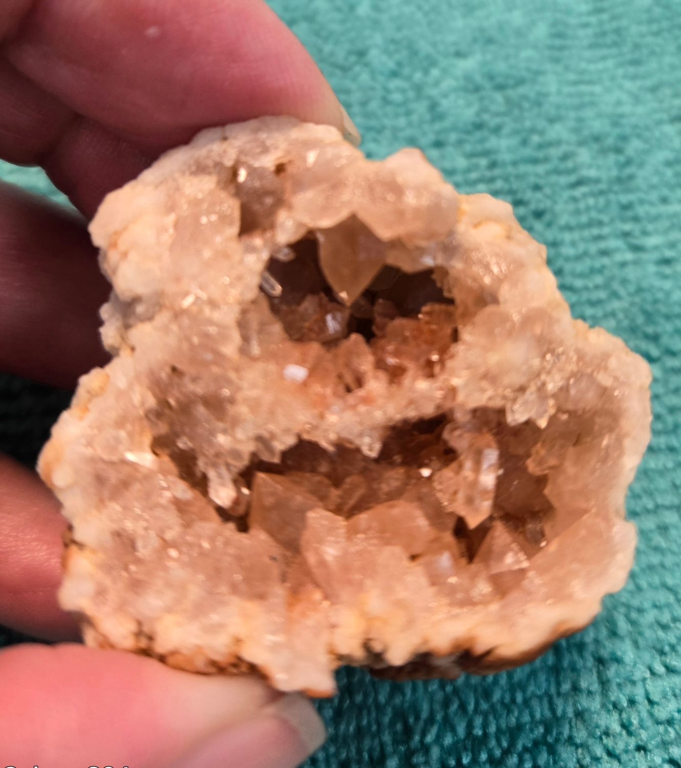 Pink Amethyst Geodes III