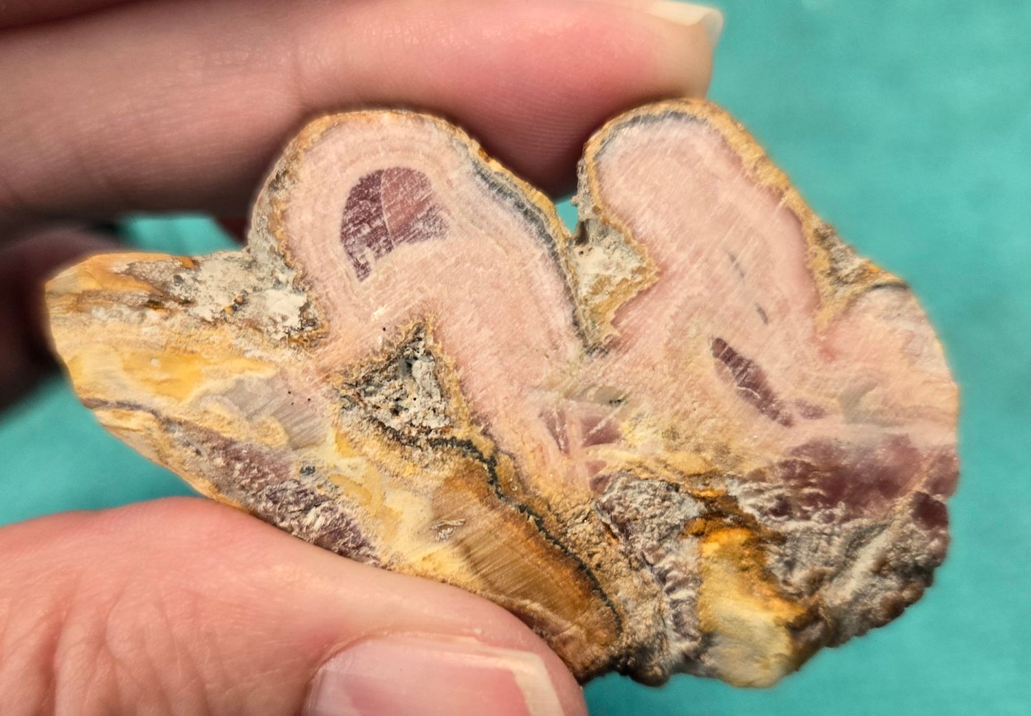 Rhodochrosite Slab