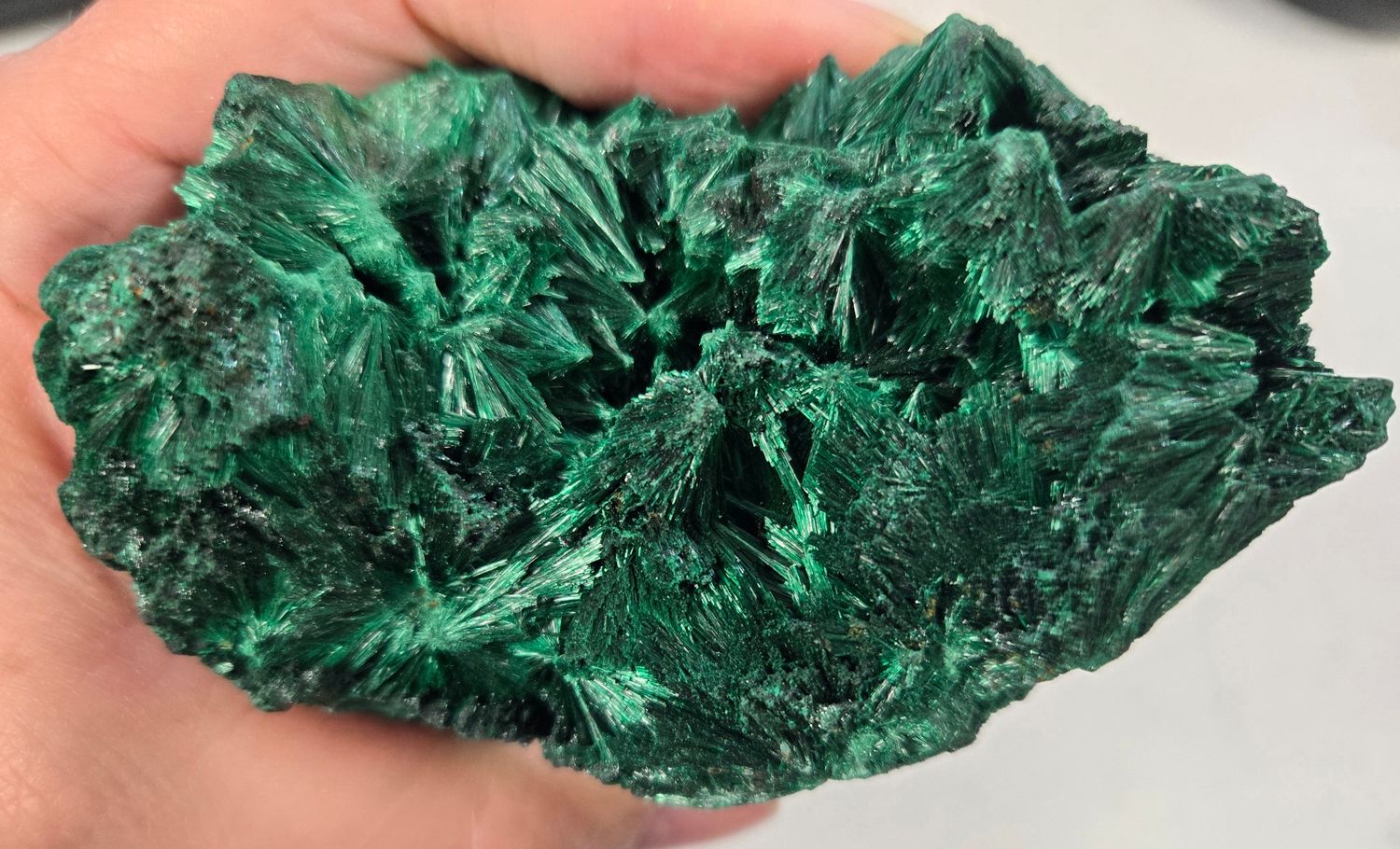 Malachite -Fibrous