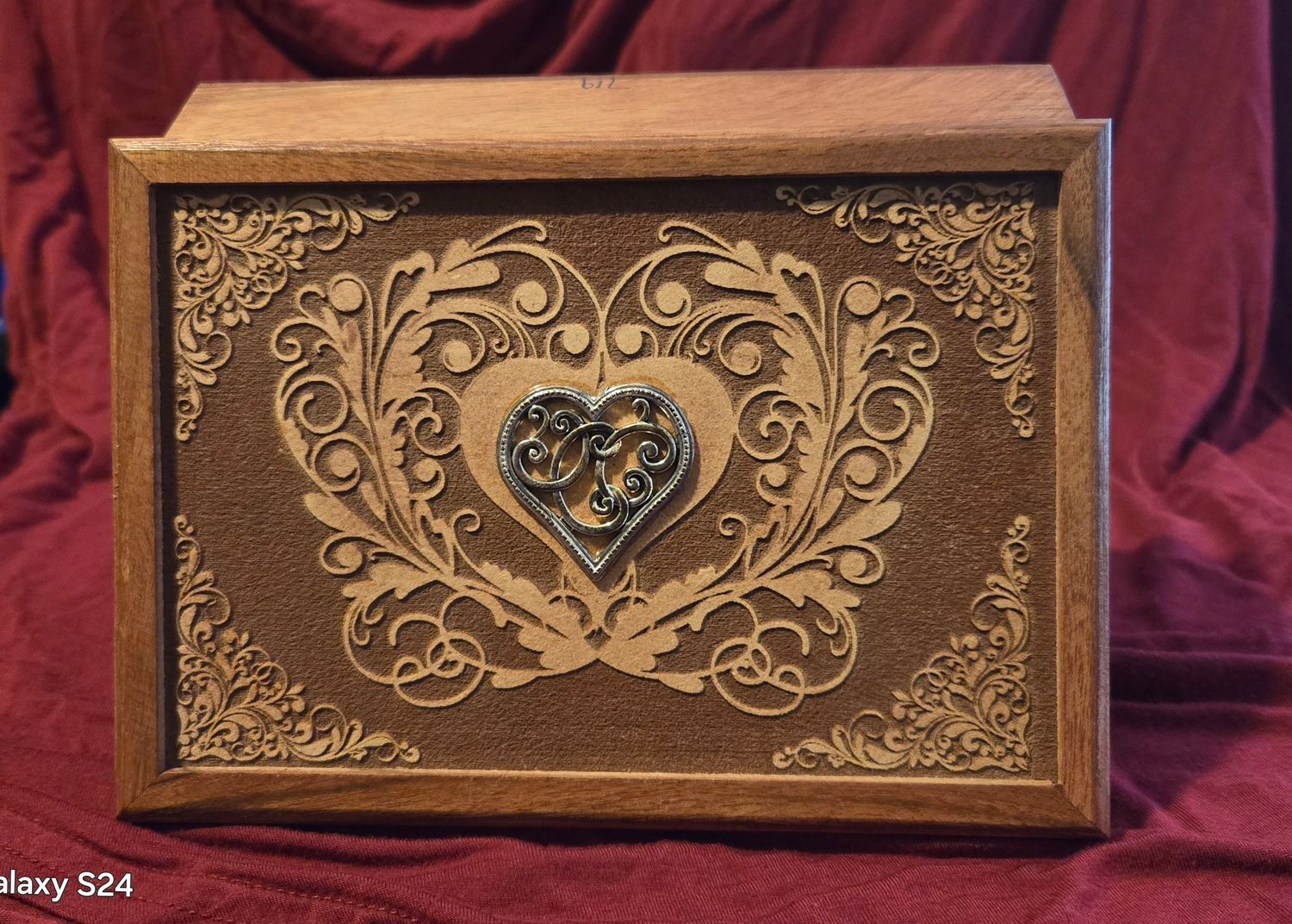 Heart Carved wood 