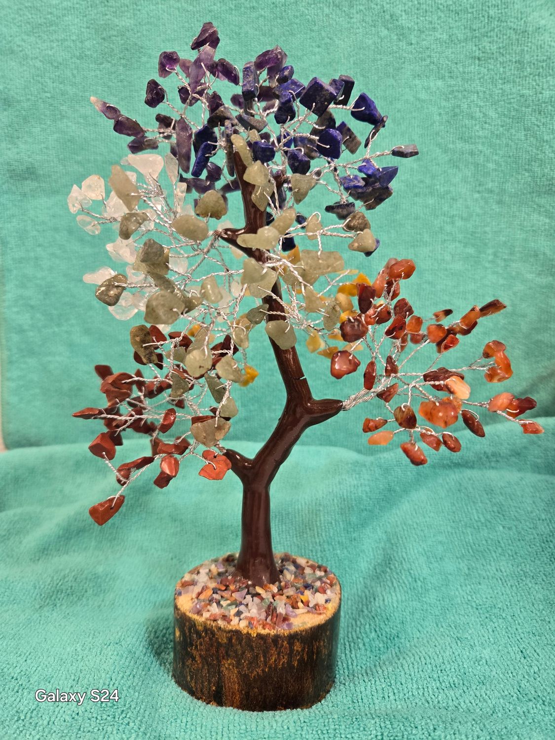 7 Chakra Crystal Tree