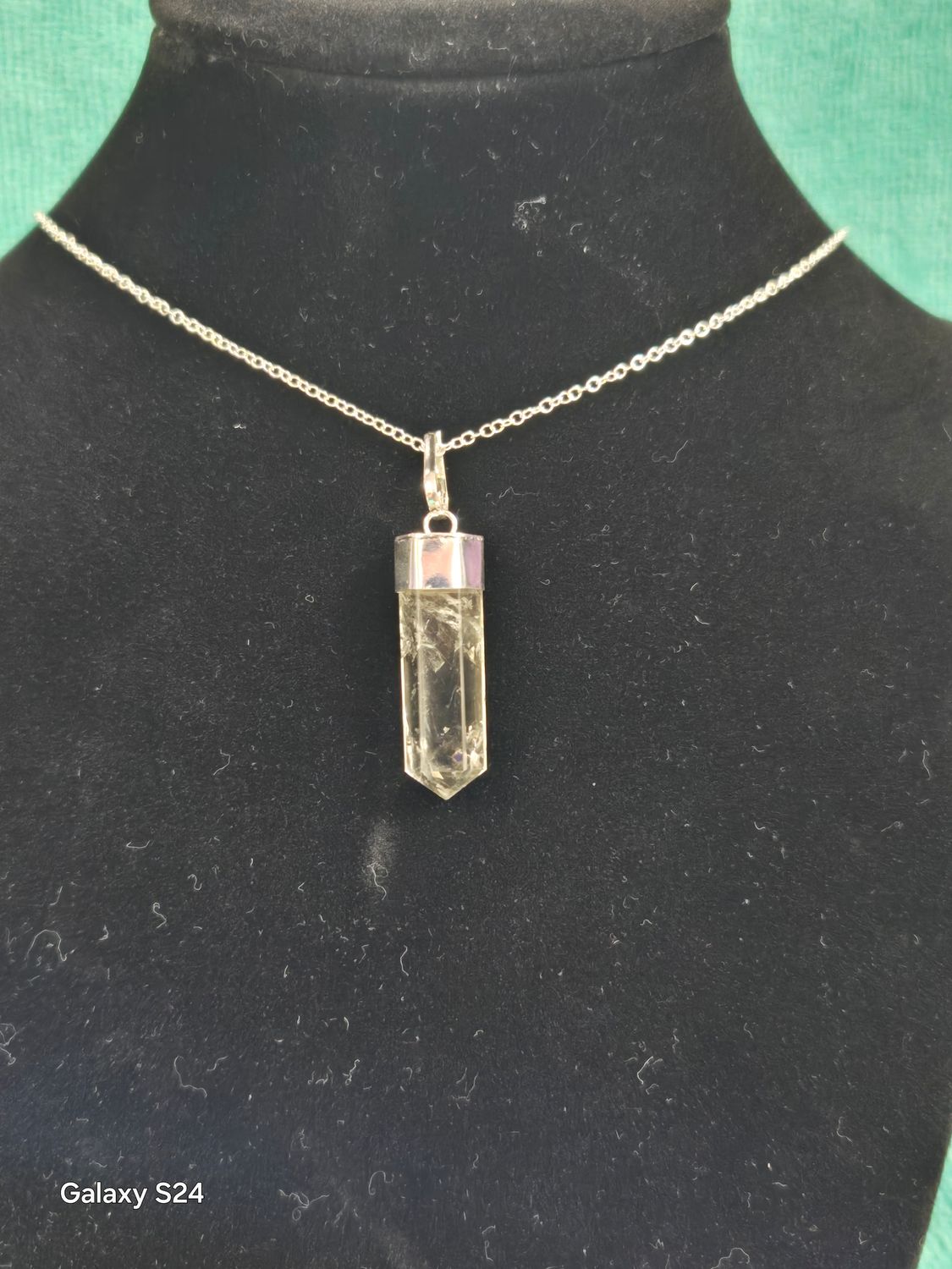Prasiolite Pendant