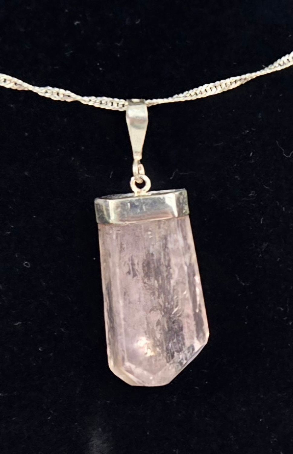 Kunzite Pendant