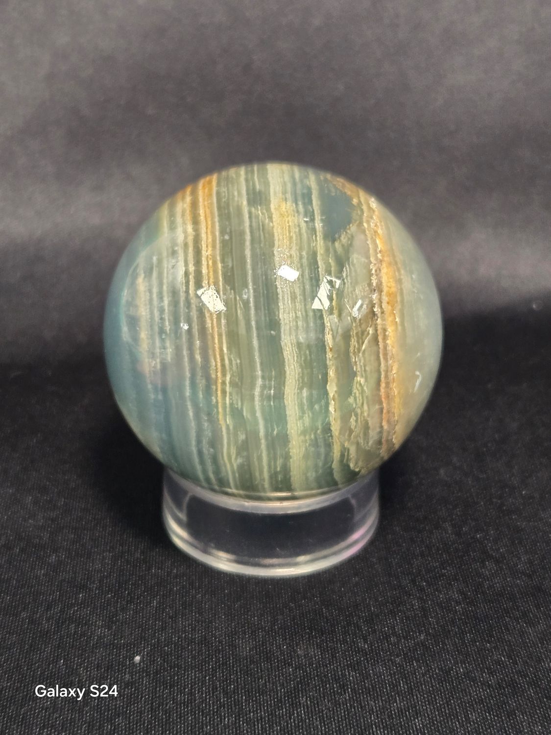 Blue Onyx Sphere 