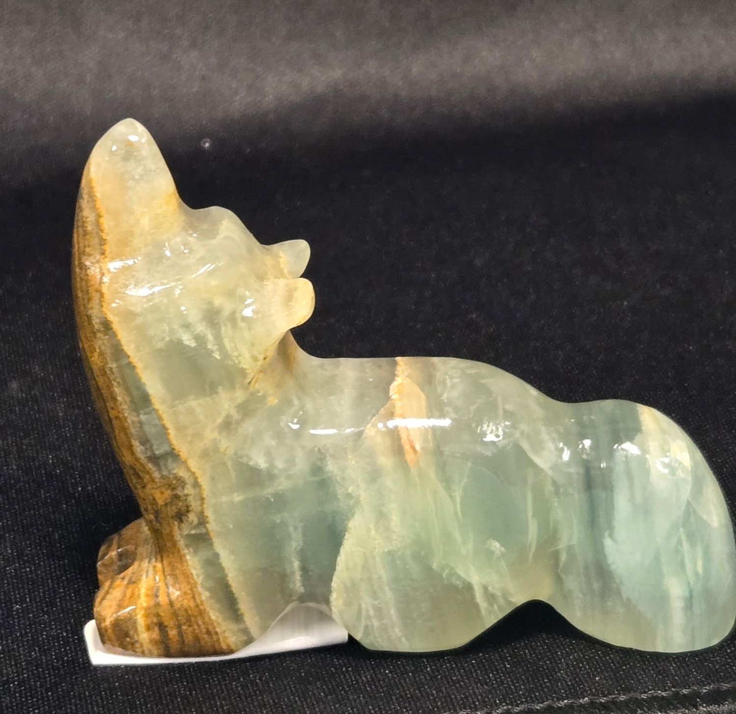 Blue Onyx Wolf