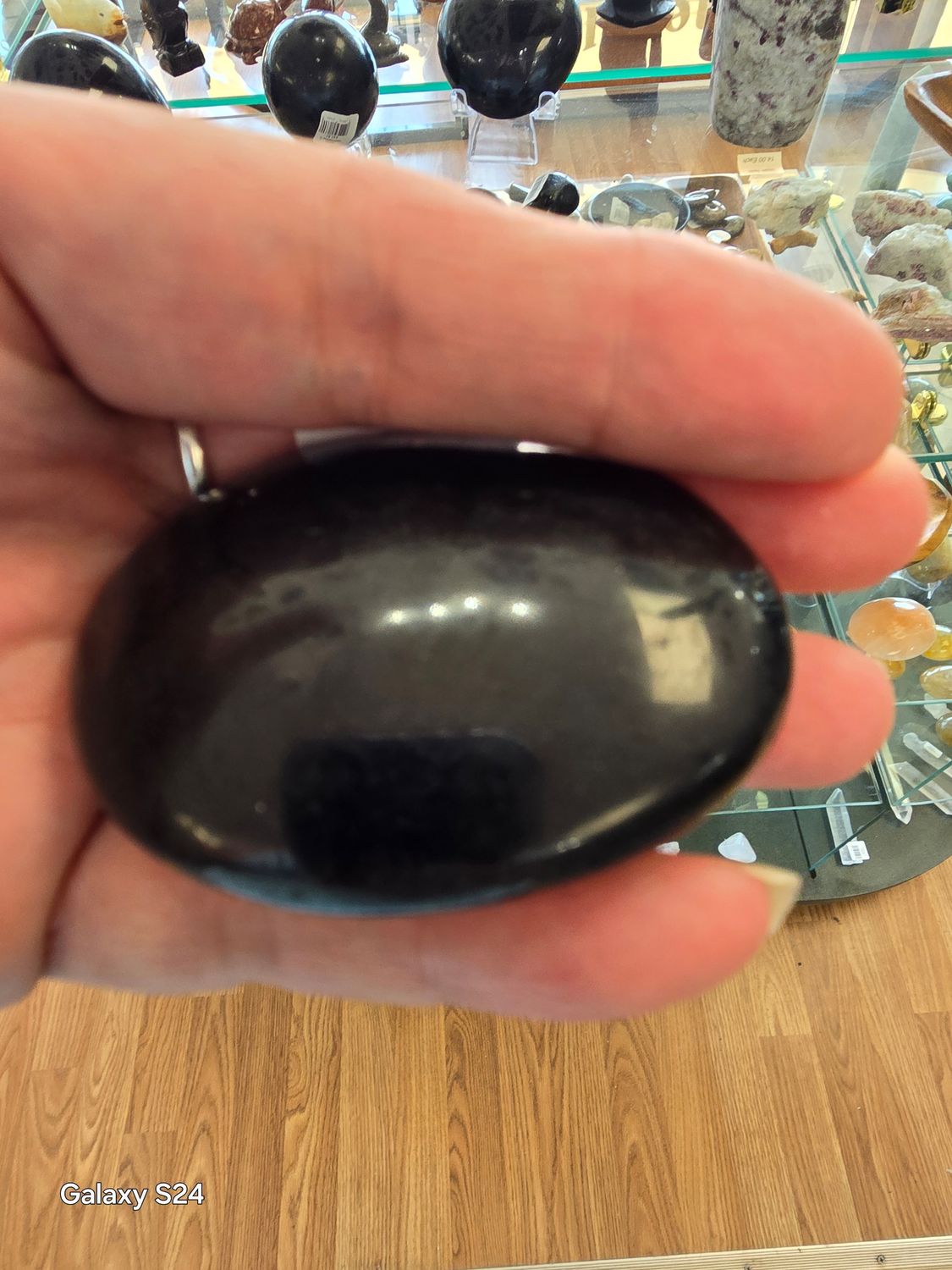 Black Tourmaline Palm
