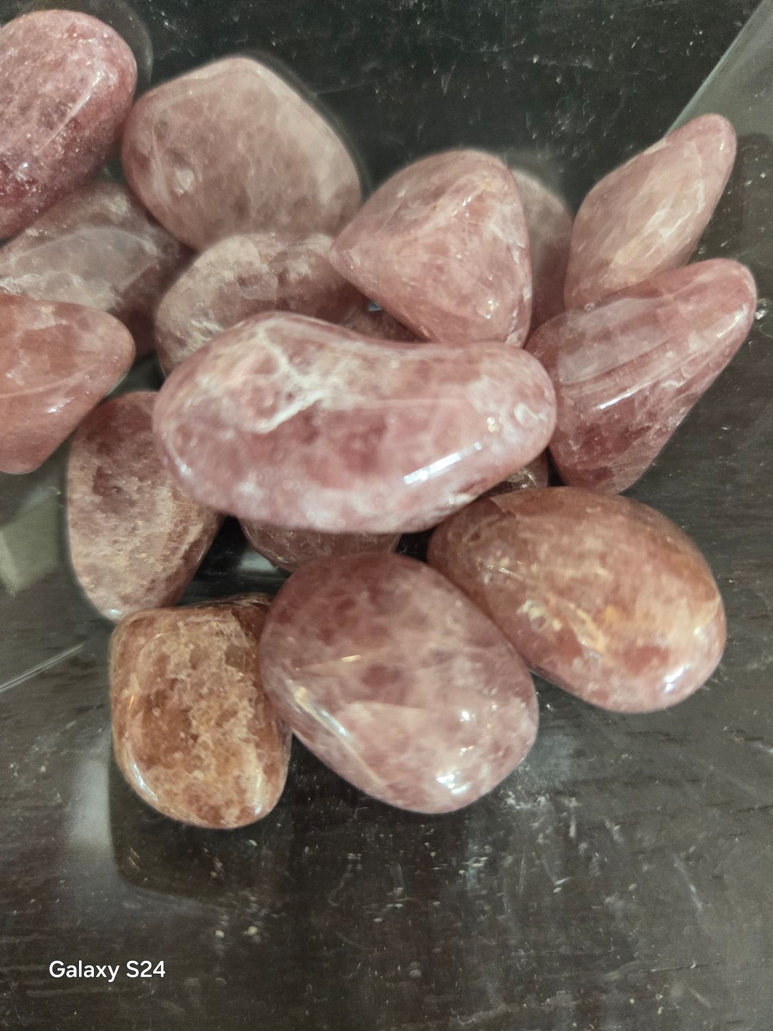 Strawberry Quartz  Tumbles