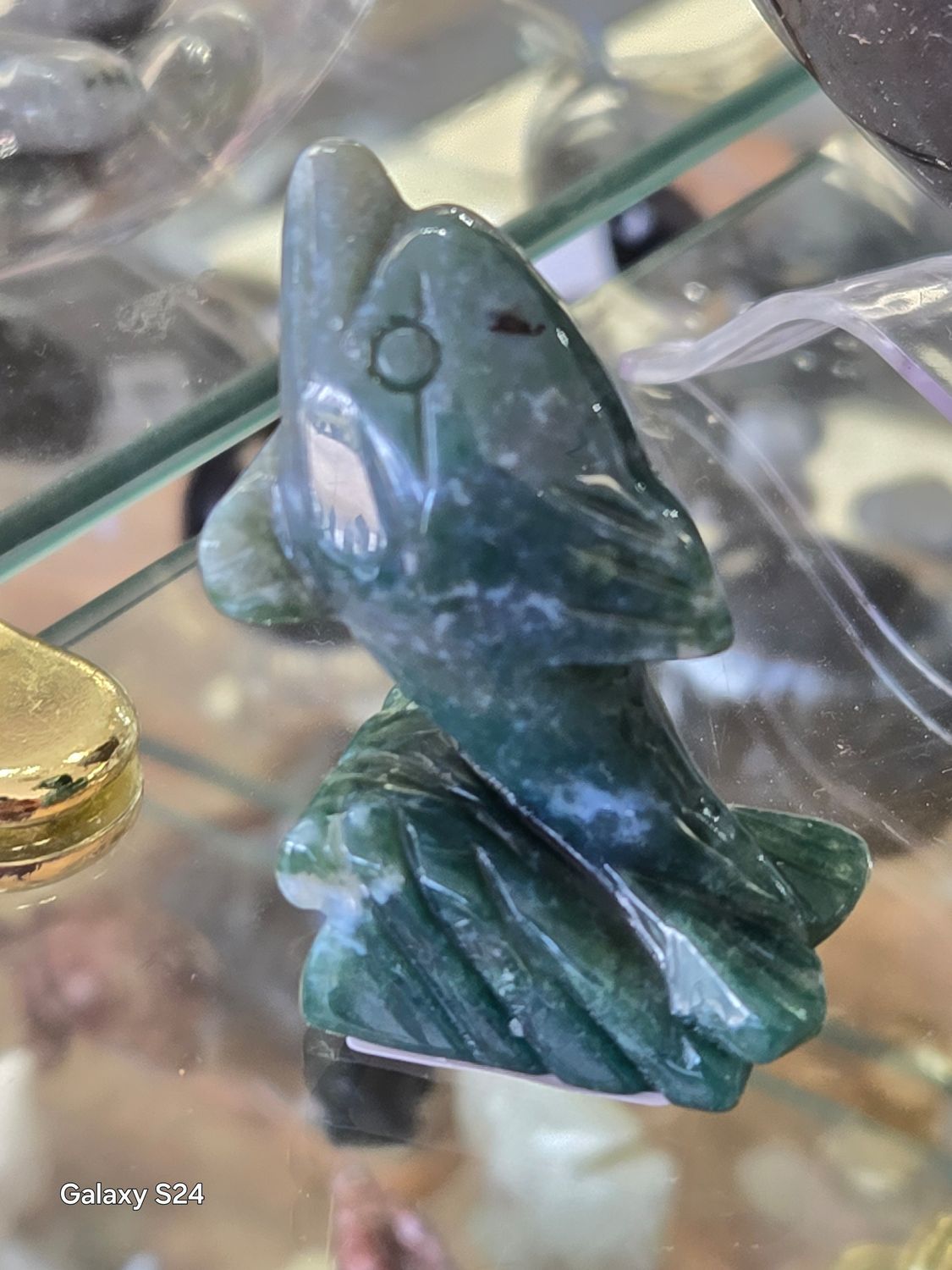 Dolphin Carvings 