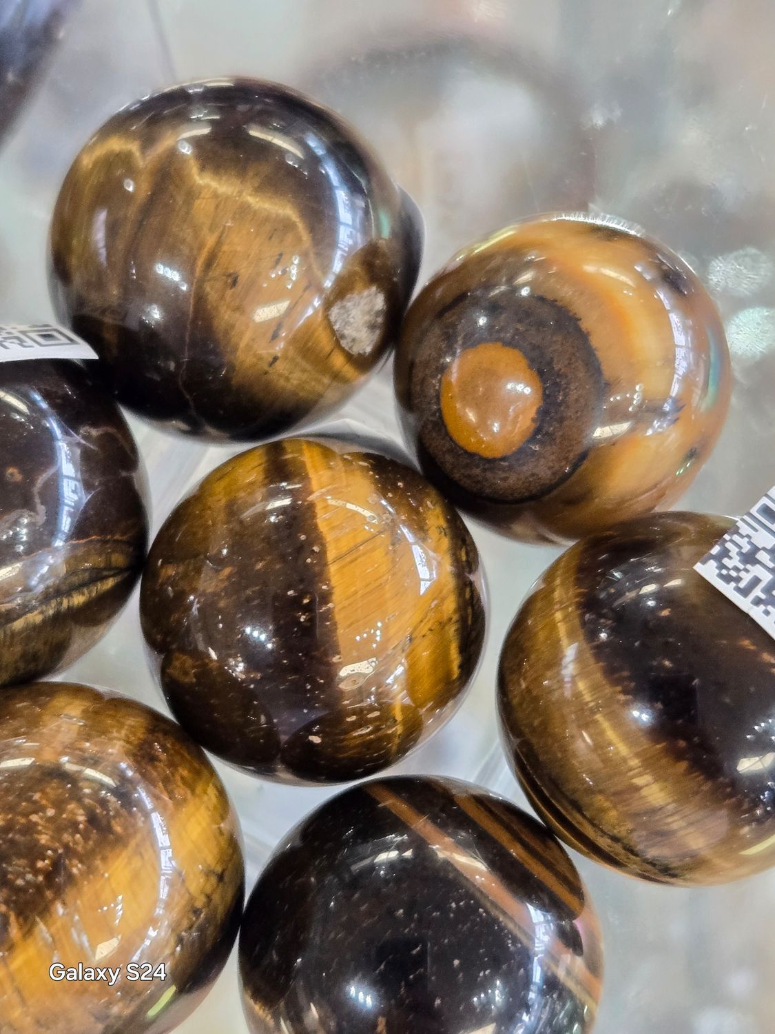 Tiger Eye Sph 8-10.9g