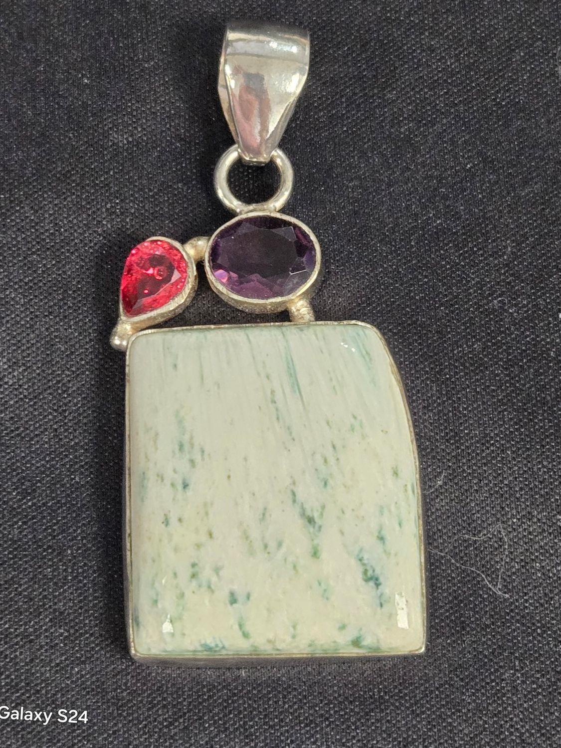 Mariposite Pendant L